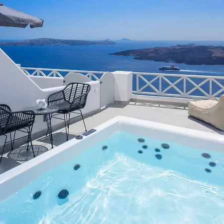 Elia Caldera Oda ve Kahvaltı Fira (Santorini)