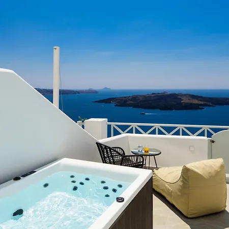 Elia Caldera Oda ve Kahvaltı Fira (Santorini)