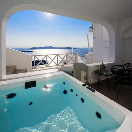 Elia Caldera Oda ve Kahvaltı Fira (Santorini)